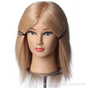 Hair human wig product mannequin head hairdressing training heads